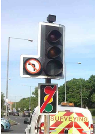 traffic lights permanent essex county council back signal light not working