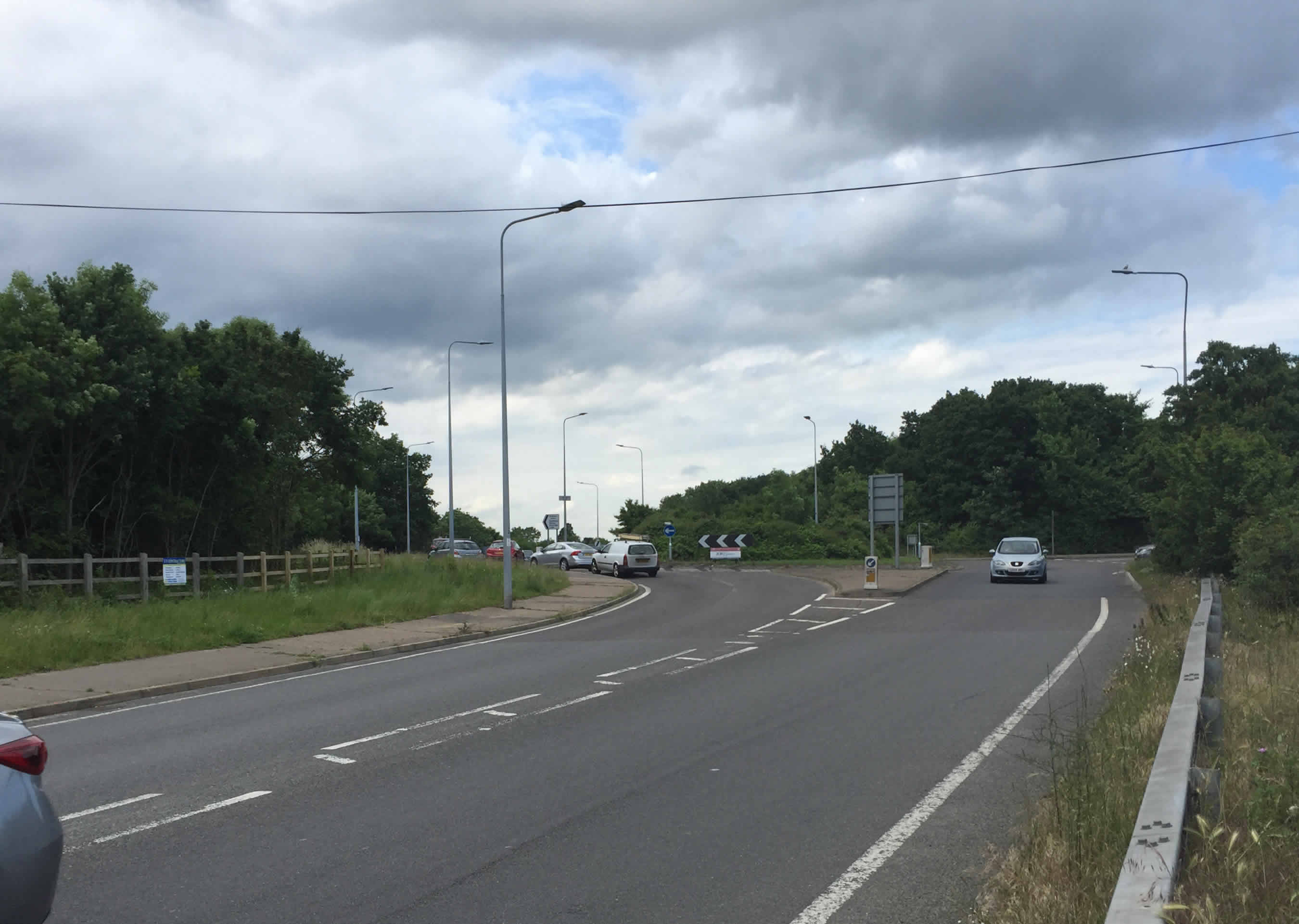 Spital Road Roundabout 