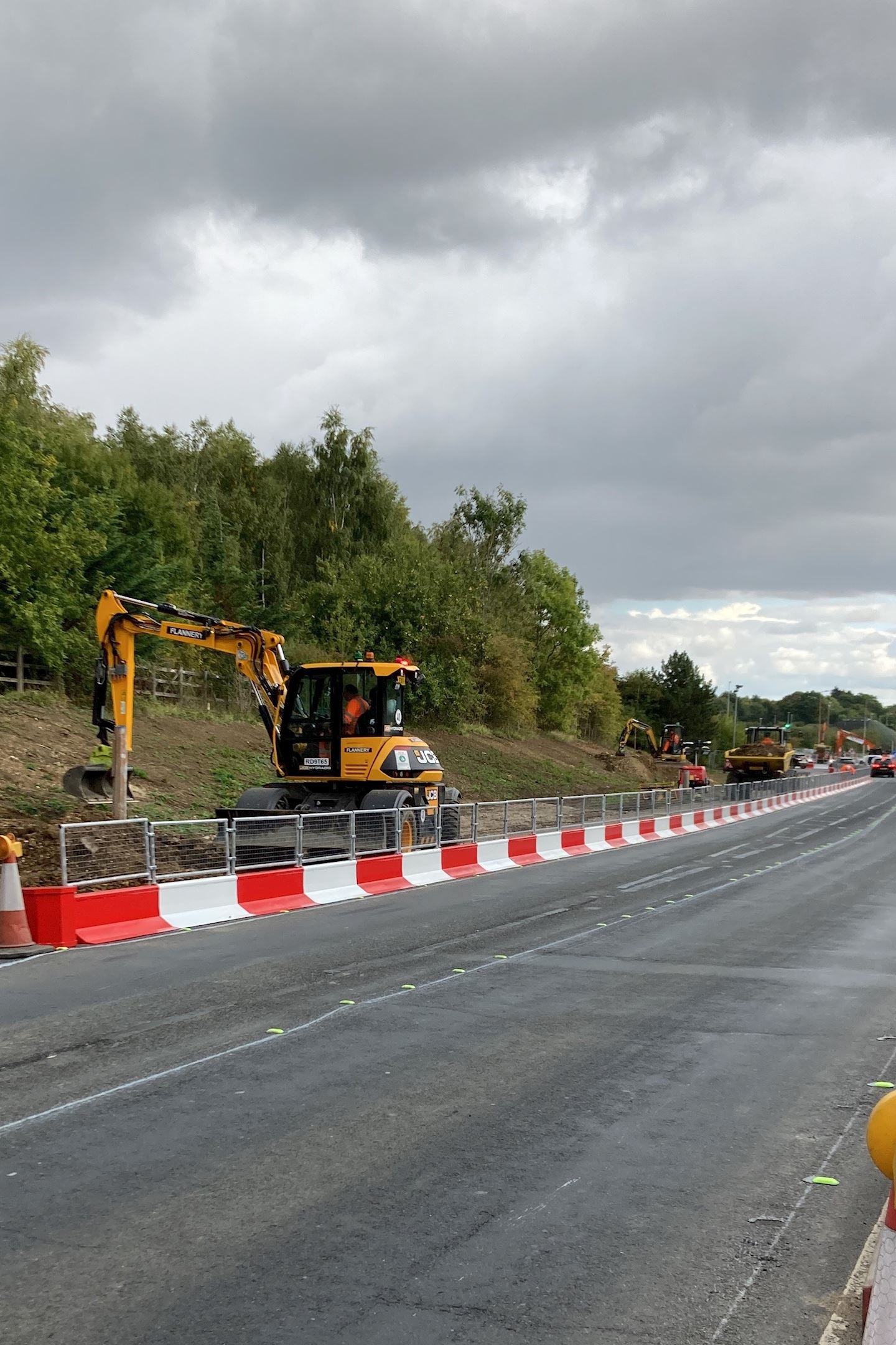 Eastbound section September 2022