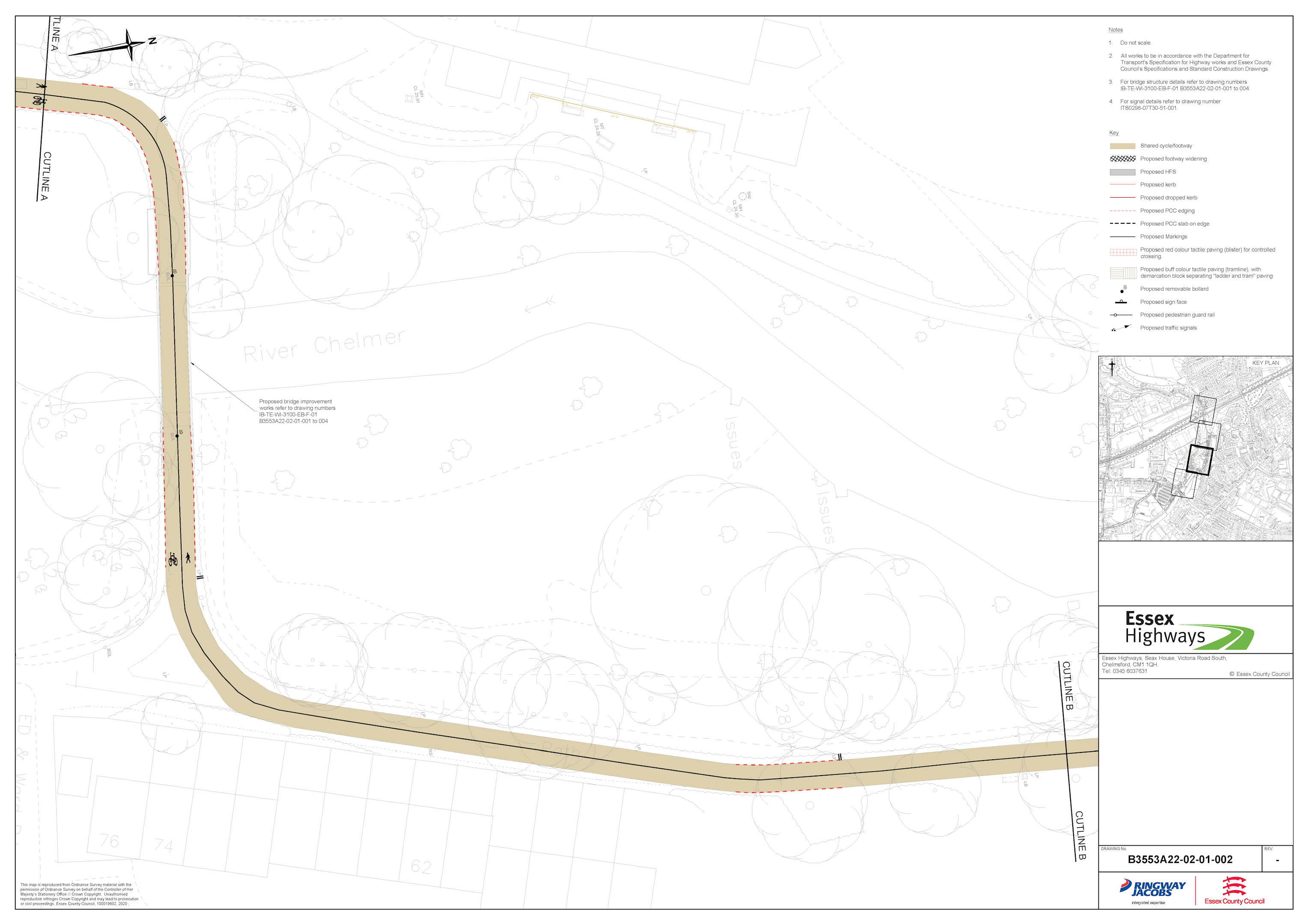 Plan of section 2