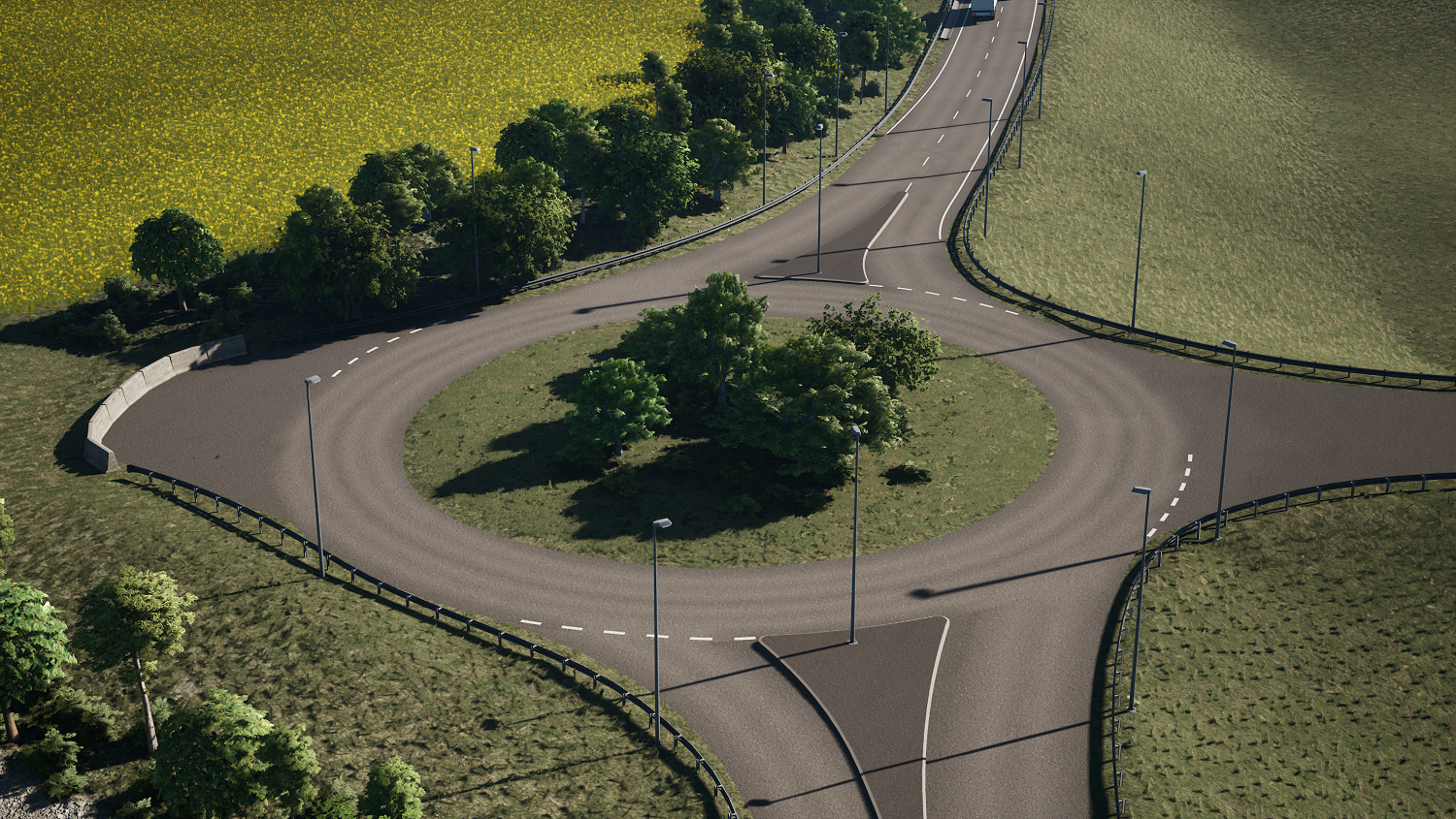 Second slide - A new roundabout will be built to the south of Cranham Road, next to the quarry, to connect the proposed new Chelmsford Garden Village