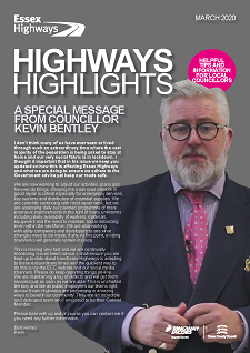 Front cover of the March edition of the Highway Highlights