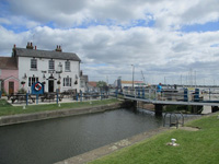 Heybridge Lock and the Ship Inn