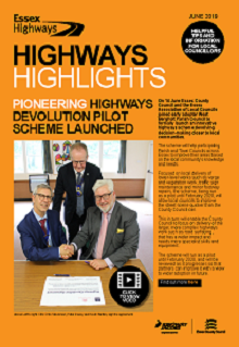 Cover of the June Highways Highlight magazine