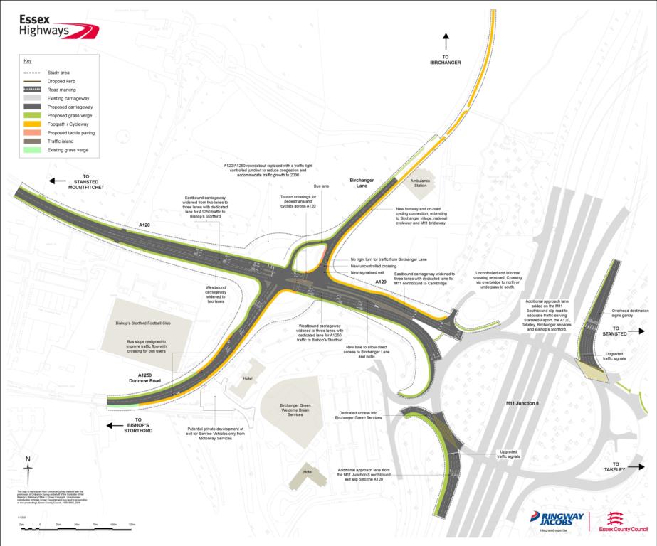 M11 Junction 8 Improvement Scheme Essex County Council