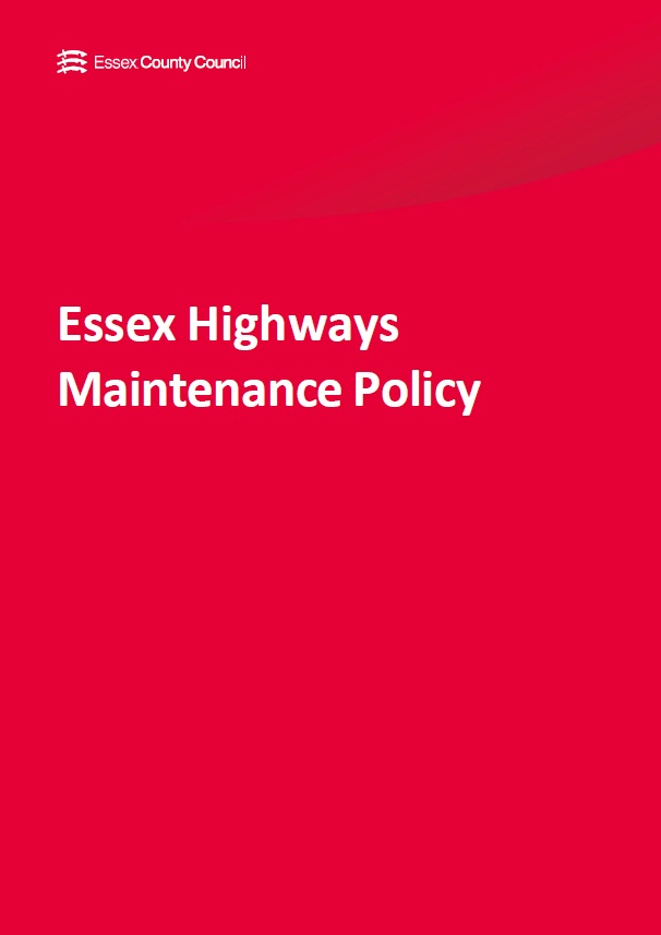 Cover of Highways Maintenance Policy & General Principles