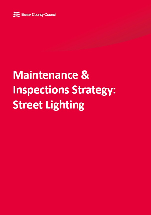 Maintenance and Inspections Strategy Street Lighting 2026 cover.jpg
