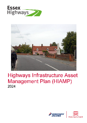 Cover of Highway and Transportation Highways Infrastructure Asset Management Plan (HIAMP)