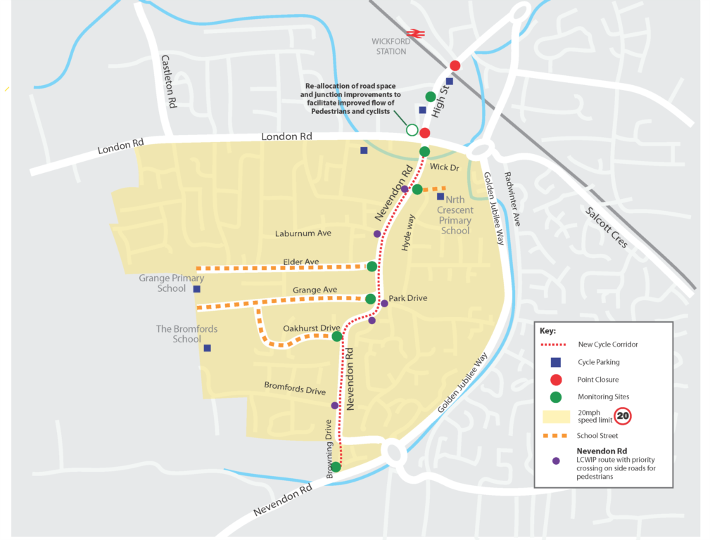 Wickford map