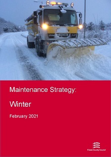 Cover of the Maintenance and Inspections Strategy, Winter - February 2021