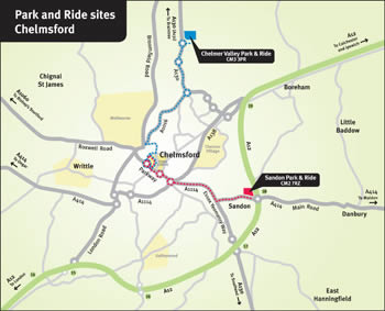 pubtrans_park_and_ride.jpg Park and Ride sites in Chelmsford map
