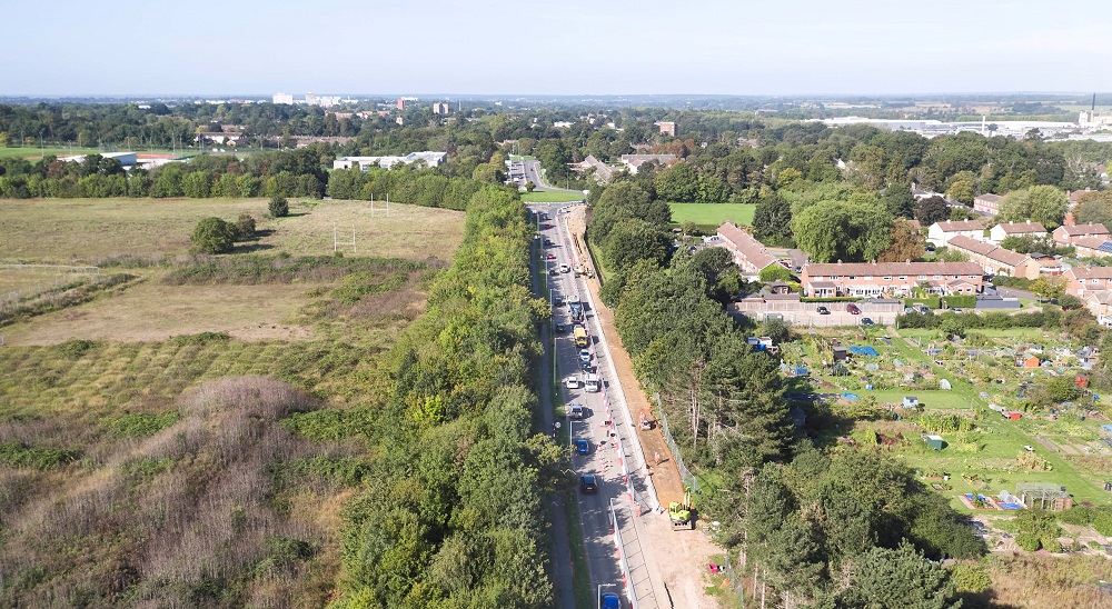 Work to build new junction begins on M11