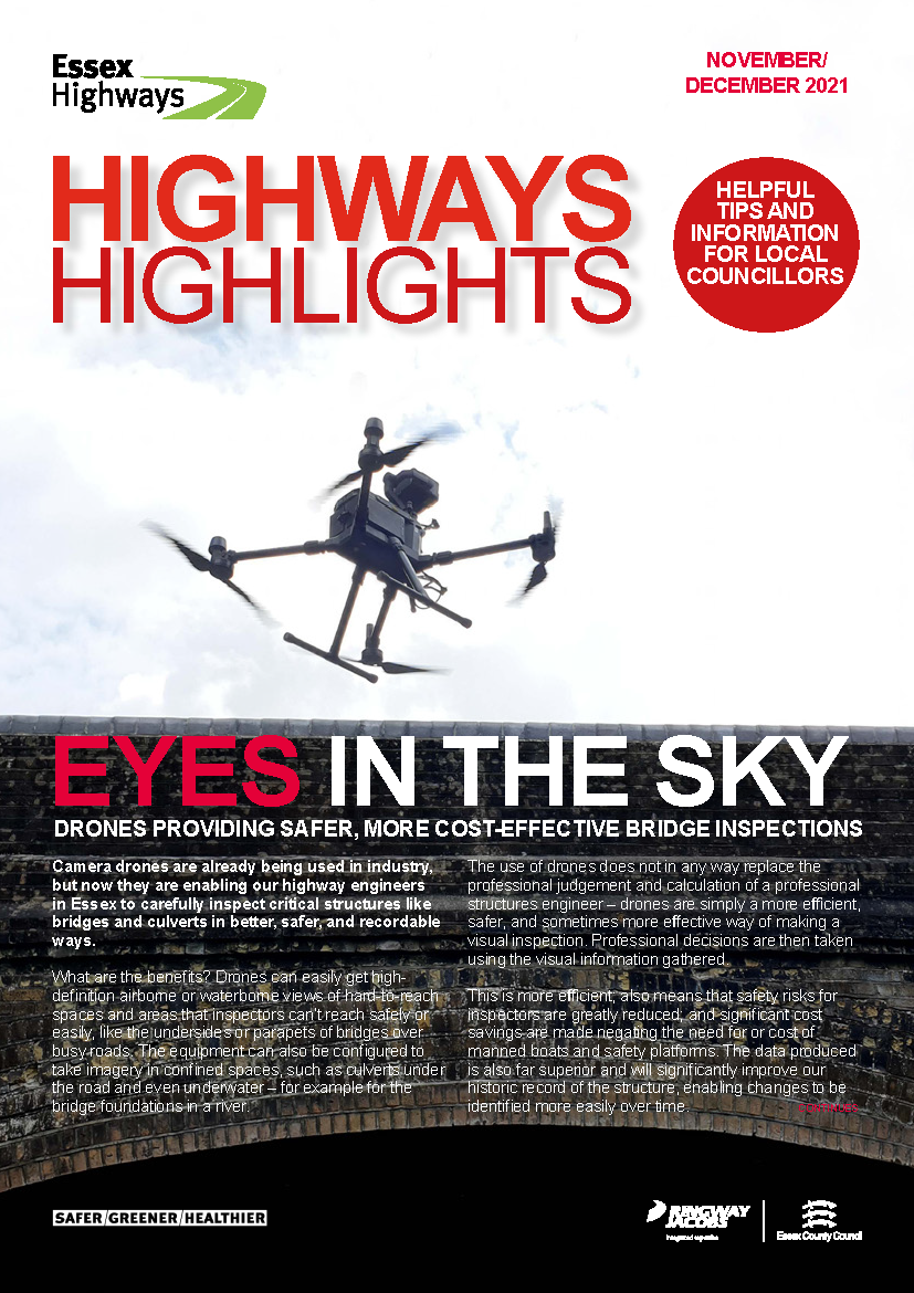 Highways Highlights November / Decembber 2021 edition cover image