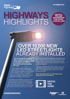 Highways Highlights October 2021 edition cover image