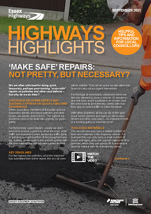 Highways Highlights September 2021 edition cover image
